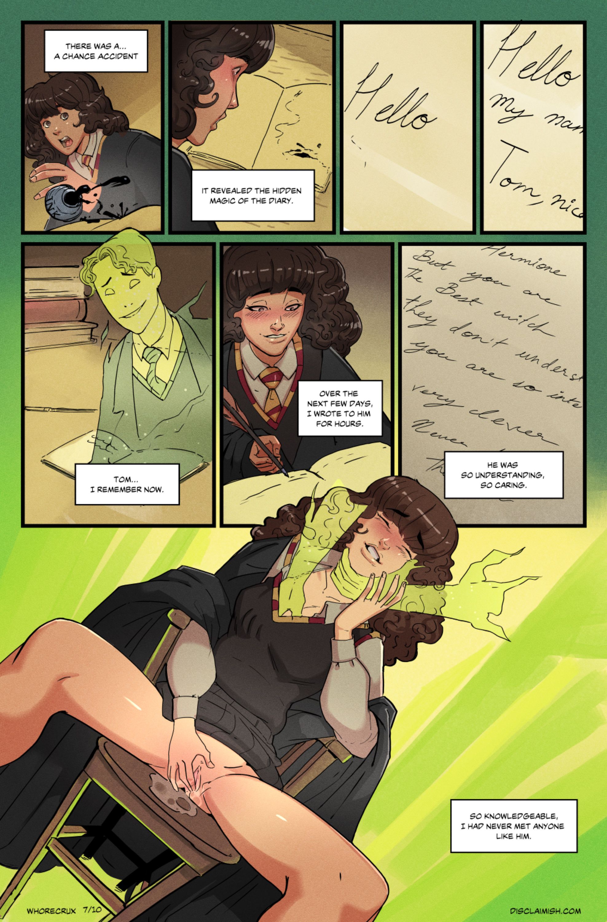 Hermione Granger And The Whorecrux (Harry Potter) 1 - Disclaimer page 9 hentai porn comic manga doujin